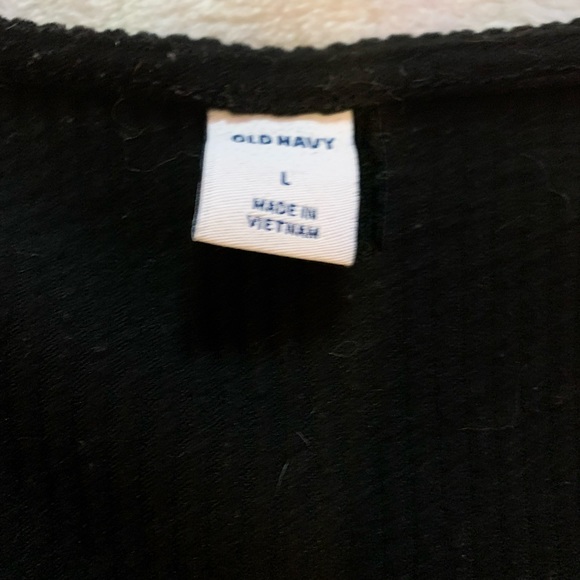 Old Navy midi button down sweater tank dress. - Picture 3 of 6